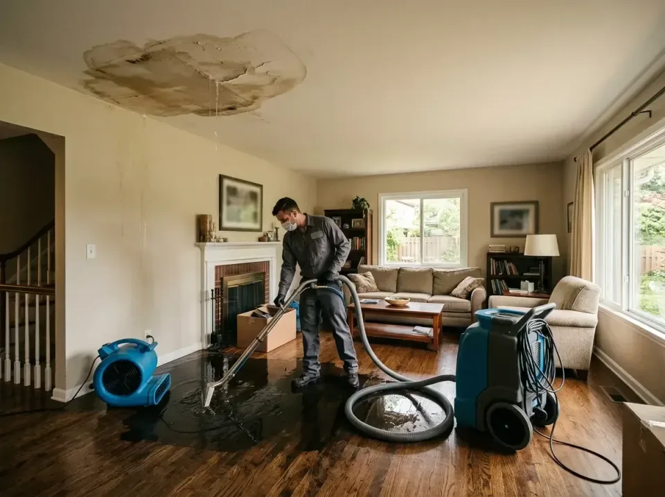 attic-pipe-burst-ceiling-drip-008 — frequently asked questions, Water Damage Restoration & Carpet Care in Cherokee, IA